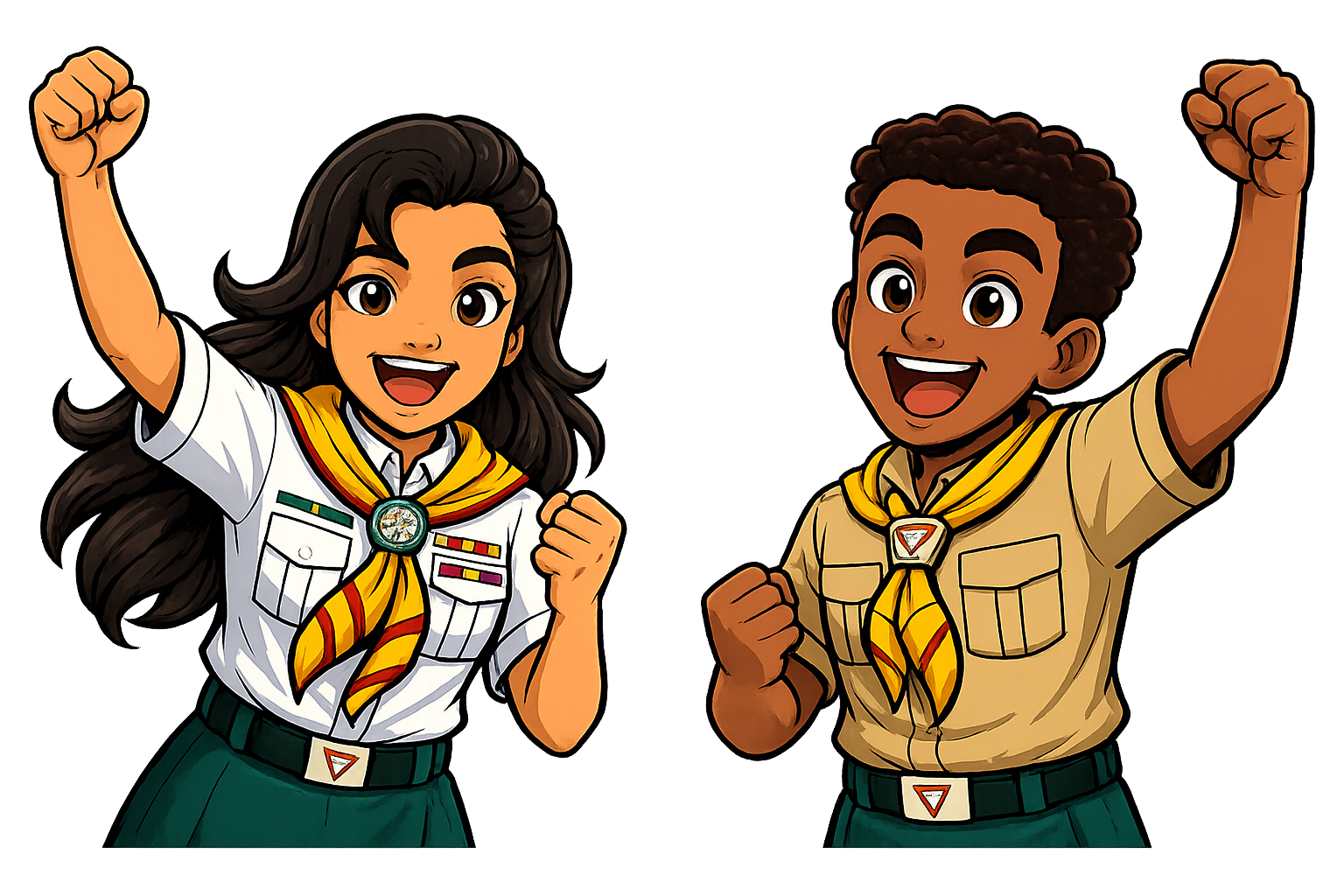 Personagens Desbravadores